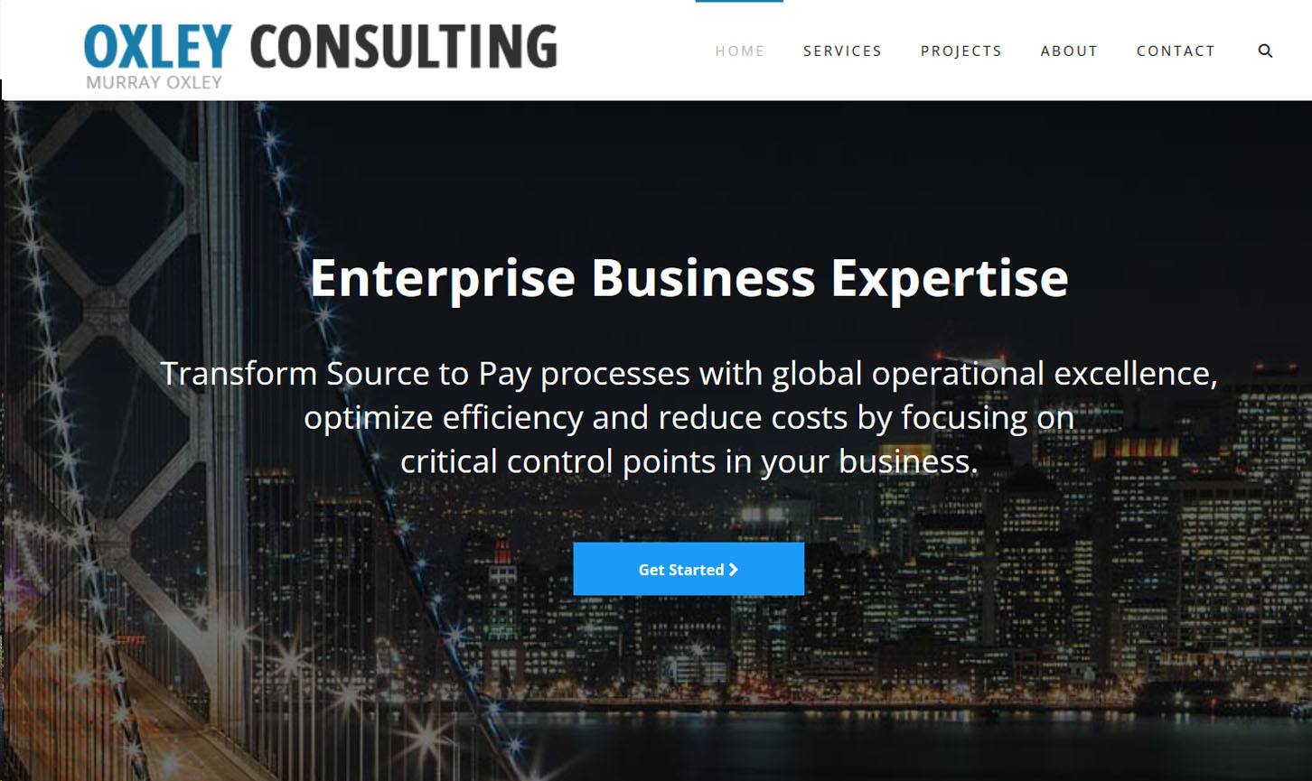 Oxley Consulting Website